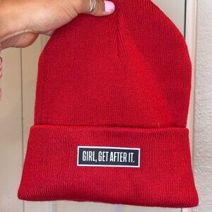 Girl, Get After It Beanie